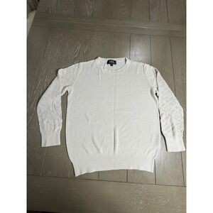 A.P.C Rue Madam Paris Sweater Womens Small‎ Minimalist Quiet Luxury